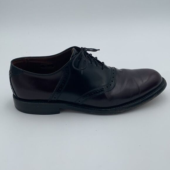 Allen Edmonds McAllister Wingtip Oxford Shoes | Two-Tone Brown & Black Men’s 10D main image 7